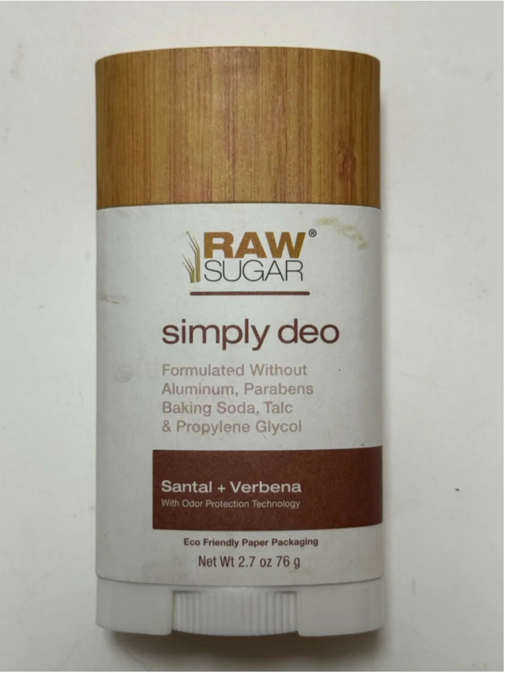 Raw Sugar Simply Deo Deodorant Set of 3 Different Scents NEW